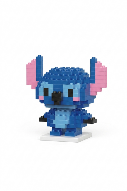Sevimli Çift Stitch & Angel Mini Lego Seti 🥰